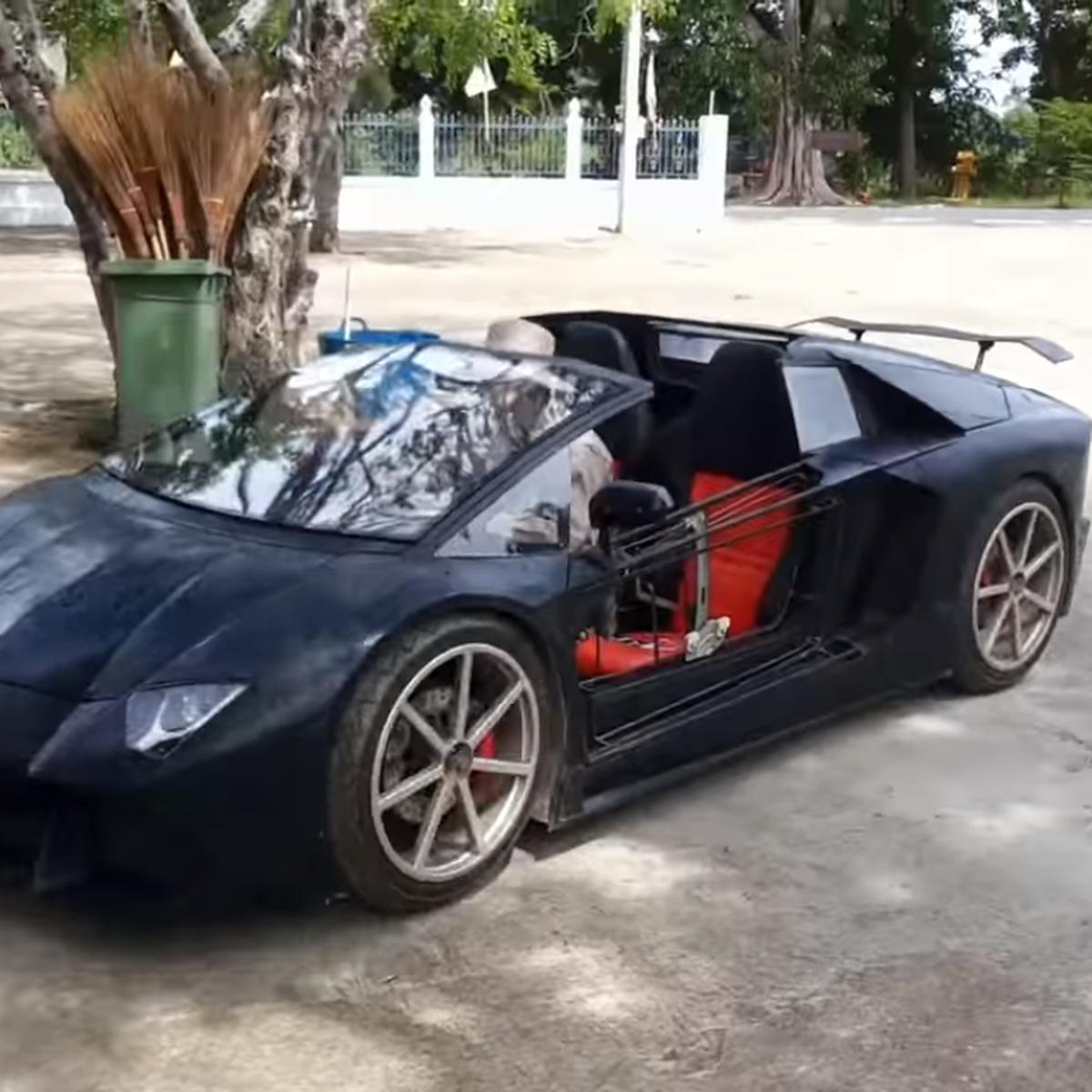 Así se ve un Lamborghini Aventador artesanal con motor de motocicleta  [VIDEO] | RUEDAS-TUERCAS | EL COMERCIO PERÚ