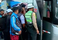 SJM: caos y descontrol en paradero Atocongo por Semana Santa | VIDEO