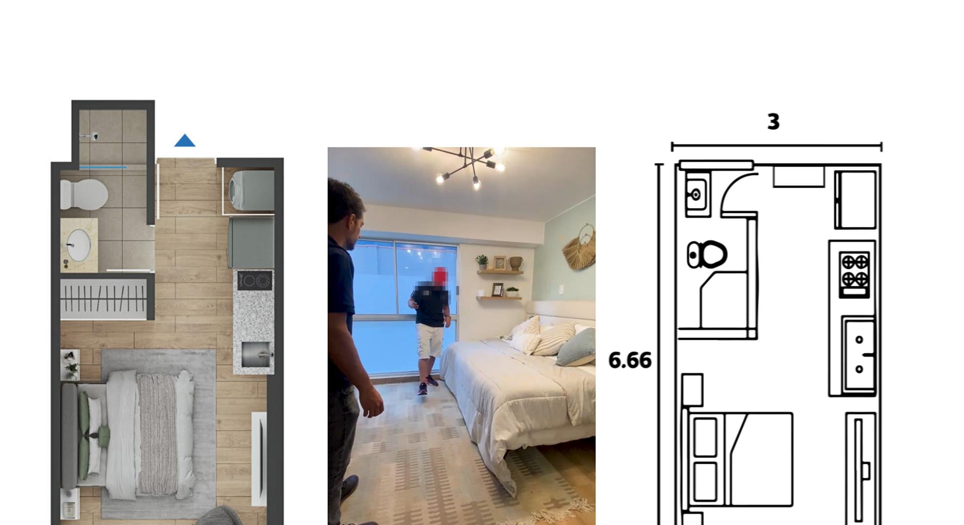 ¿Podrías vivir en un área de solo 20 m²? Conoce el departamento más compacto de Lima que está en venta