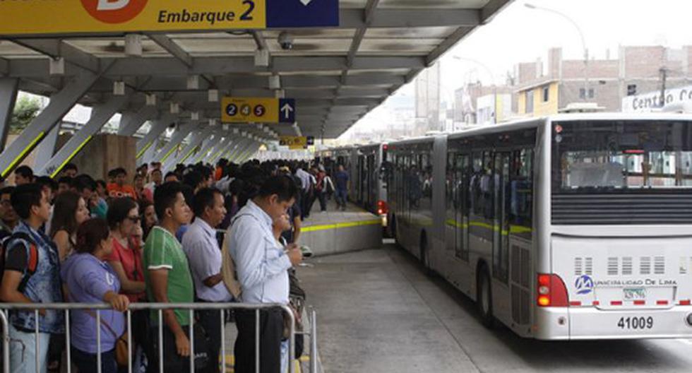 Desde hoy lunes 30, el sistema de transporte El Metropolitano ofrece nuevos servicios expresos que operarán de forma exclusiva desde las estaciones de la zona norte. (Foto: Andina)