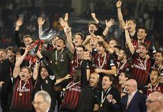 Con Gianluca Lapadula, Milan vence en penales a la Juventus y es campeón de la Supercopa de Italia