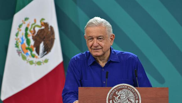 El presidente de México, Andrés Manuel López Obrador (AMLO), habló este lunes sobre los Pandora Papers. (EFE).