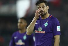 Claudio Pizarro rechazó oferta del Hamburgo por amor al Werder Bremen