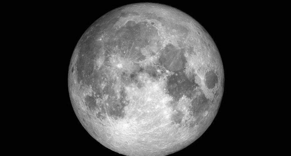 La Luna, satélite de la Tierra. (Foto: NASA)
