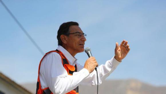 Martín Vizcarra también se refirió a la viabilidad del proyecto minero Tía María en Arequipa. (Foto: GEC)
