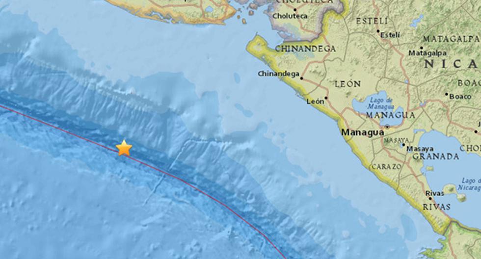 Un terremoto de 7,2 grados de magnitud se sintió en El Salvador. (Foto: USGS)