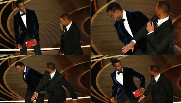 La Academia investigará la cachetada de Will Smith a Chris Rock en la ceremonia de los Oscar y evalúa sanción. (Foto: AFP)