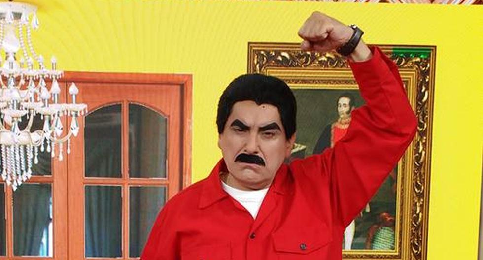 Carlos Alvarez  en la piel de Nicolás Maduro. (Foto: Difusión)