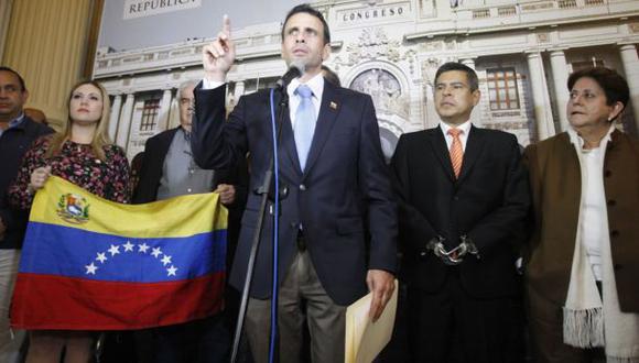Marisa Glave pidió a Henrique Capriles dialogar con él [VIDEO]