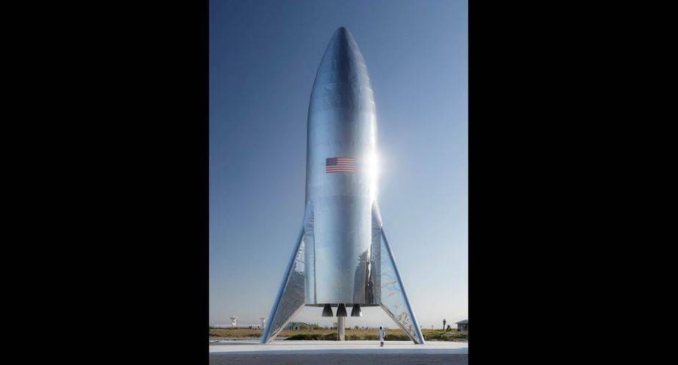 Se estima que el cohete volará a Marte en 2024 llevando astronautas. (Foto: Twitter Elon Musk)
