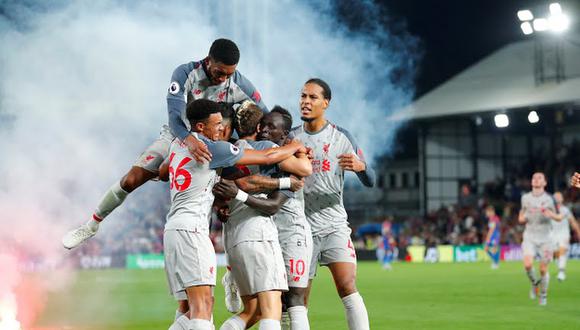 Liverpool derrotó por 2-0 en su visita a Crystal Palace en lo que fue un duelo por la segunda fecha de la Premier League (Foto: agencias)