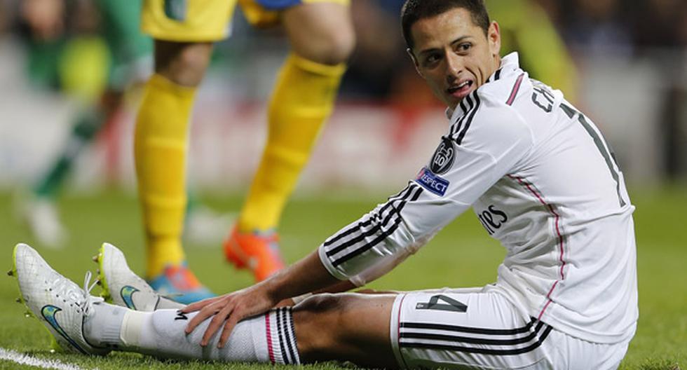 Javier Hernandez no continuaría en el Real Madrid. (Foto:Getty Images)