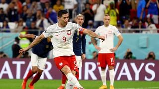 Lewandowski marcó desde los doce pasos el descuento de Polonia vs. Francia [VIDEO]