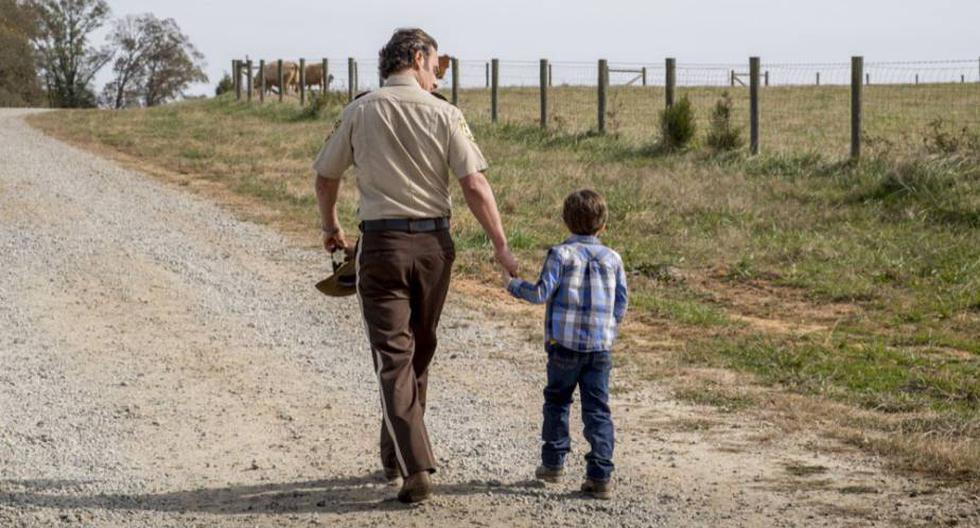 Rick Grimes se reencontrará con su hijo en el último episodio de la octava temporada de 'The Walking Dead' (Foto: AMC)