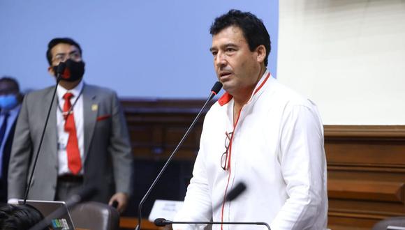 Edwin Martínez, de Acción Popular, involucrado en el caso 'Los Niños'. (Foto: Congreso)
