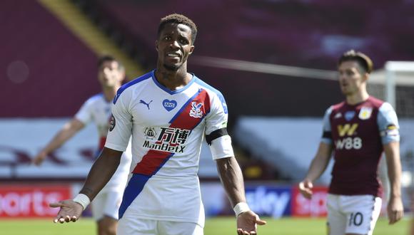 Wilfried Zaha, jugador del Crystal Palace, denunció amenazas racistas