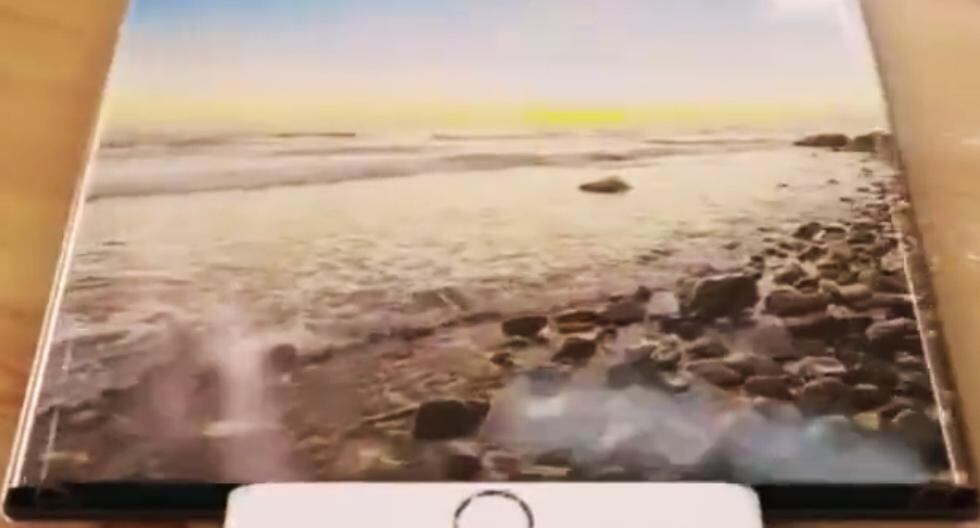 Así es como podría lucir el nuevo iPhone 7, con pantallas que se alargan y con un diseño mucho más delgado. (Foto: Captura)