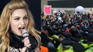 Madonna se une a las manifestaciones contra el racismo en Londres