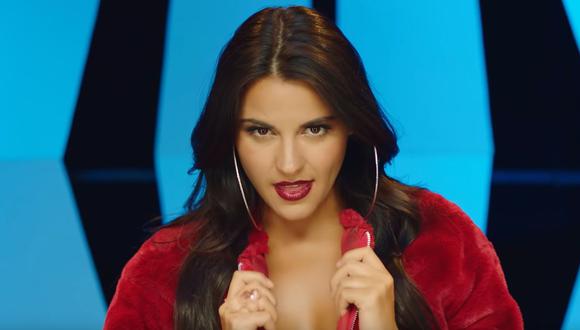 Maite Perroni envía saludo a Trome