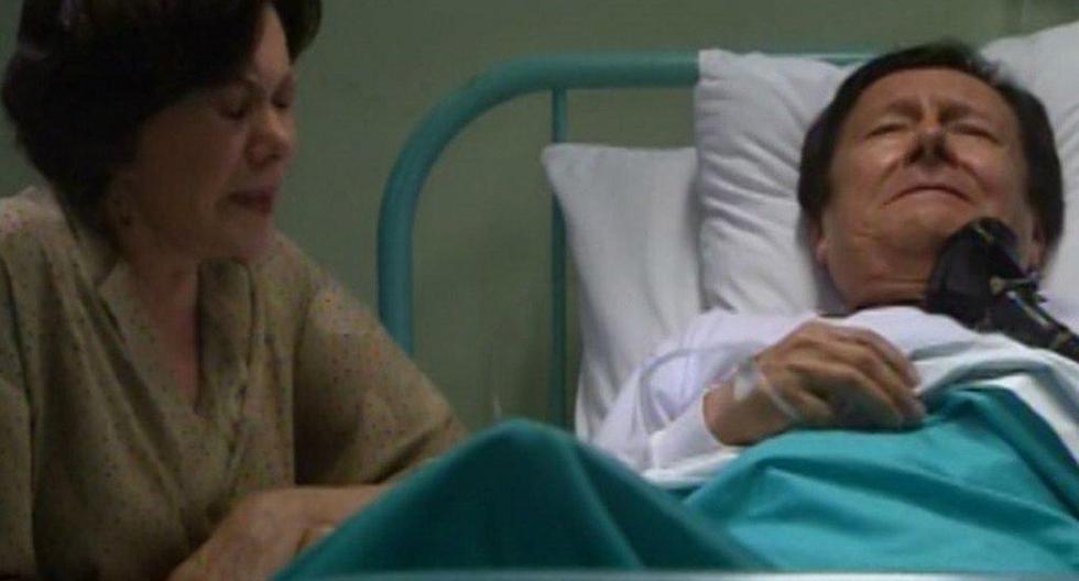Benigno no puede más con la culpa y le confiesa a Consuelo que Pancho es hijo suyo con Amanda. (Foto: Captura América TV)