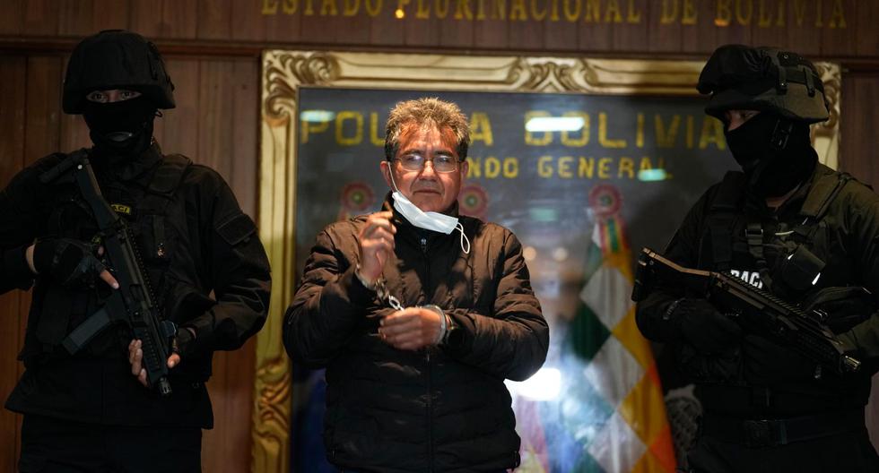 Dávila fue detenido a finales de enero en Bolivia y presentado ante la prensa. La policía dijo que el exjefe antidrogas de Morales trataba de huir hacia Argentina. (Foto: Juan Karita / AP)