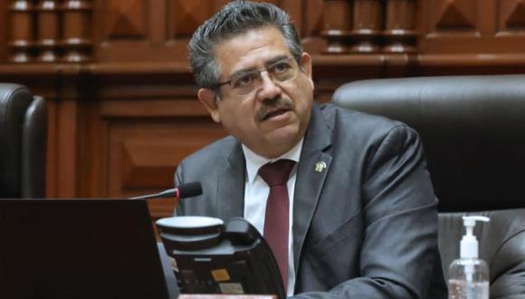 Manuel Merino estuvo apenas una semana como presidente antes de renunciar. (Foto: Andina)