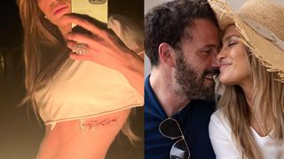 Jennifer Lopez y Ben Affleck se tatúan su amor por San Valentín