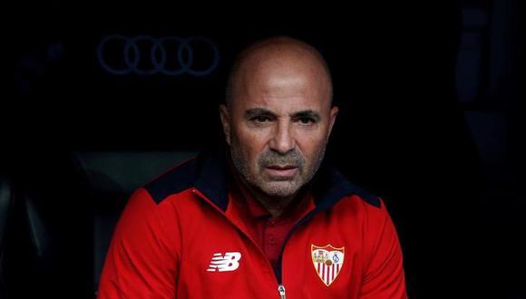 Jorge Sampaoli será presentado como nuevo entrenador de la selección argentina tras desvincularse del Sevilla. (Reuters).