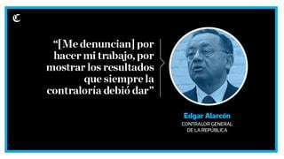 La defensa de Alarcón y las reacciones políticas a las acusaciones en su contra