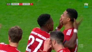 Bayern Múnich vs. Werder Bremen: Gnabry anotó el 1-0 por Bundesliga | VIDEO