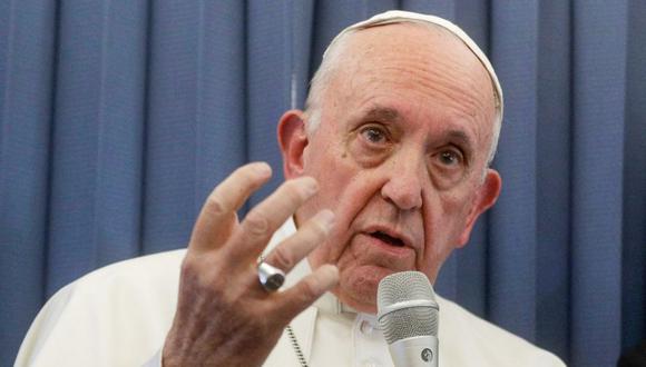 Papa Francisco recomienda psiquiatría para menores con "tendencias homosexuales". (Foto: AFP)