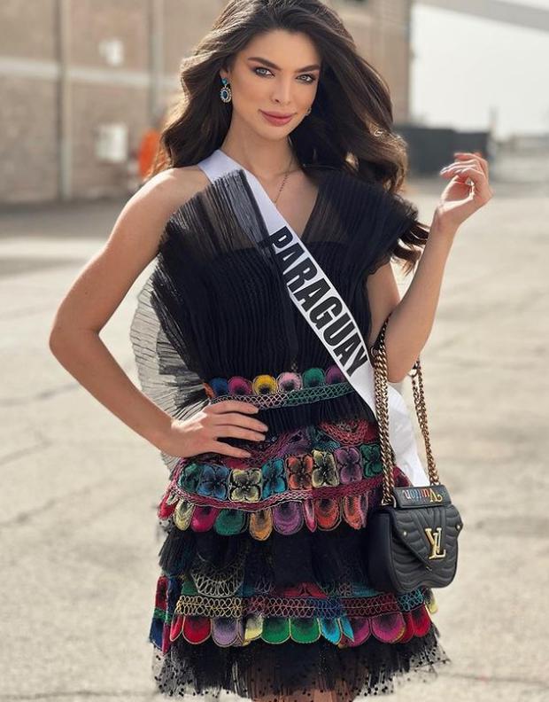 Nadia Ferreira on her Miss Paraguay stage (Photo: Nadia Ferreira / Instagram)