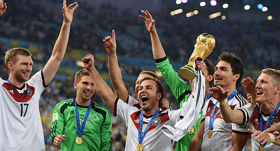 Per Mertesacker celebrando con Alemania el título mundial en Brasil 2014. (Foto: Getty Images)