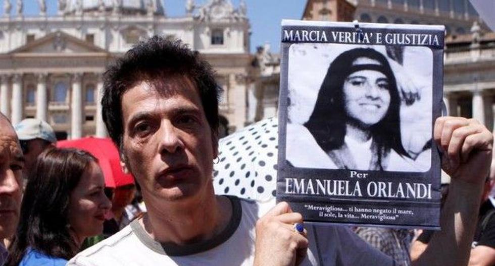 Pietro Orlandi, hermano de la joven desaparecida hace 29 años Emanuela Orlandi, durante un acto en su recuerdo celebrado en la Plaza de San Pedro del Vaticano. (Foto: EFE)