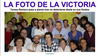 Ébola en España: Teresa Romero dejó el aislamiento