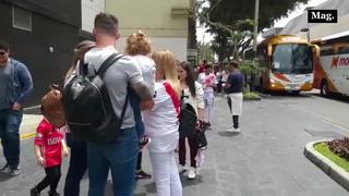 Buses de hinchas de River Plate salen desde hotel en San Isidro