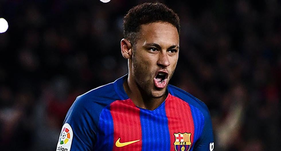 Neymar se mete en la historia del Barcelona. (Foto: Getty Images)