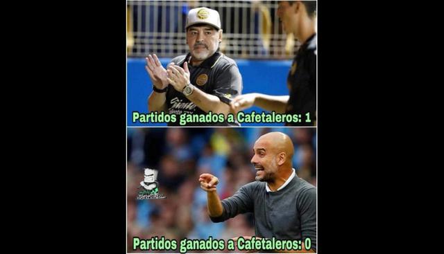 Los memes por la victoria de Dorados con Maradona de entrenador (Foto: Facebook).