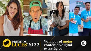 Premios Luces 2022: ellos compiten en la categoría Mejor contenido digital gastronómico