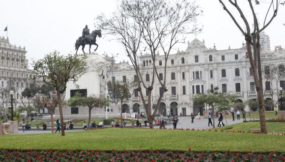 Luis Castañeda propone que Plaza San Martín sea zona rígida