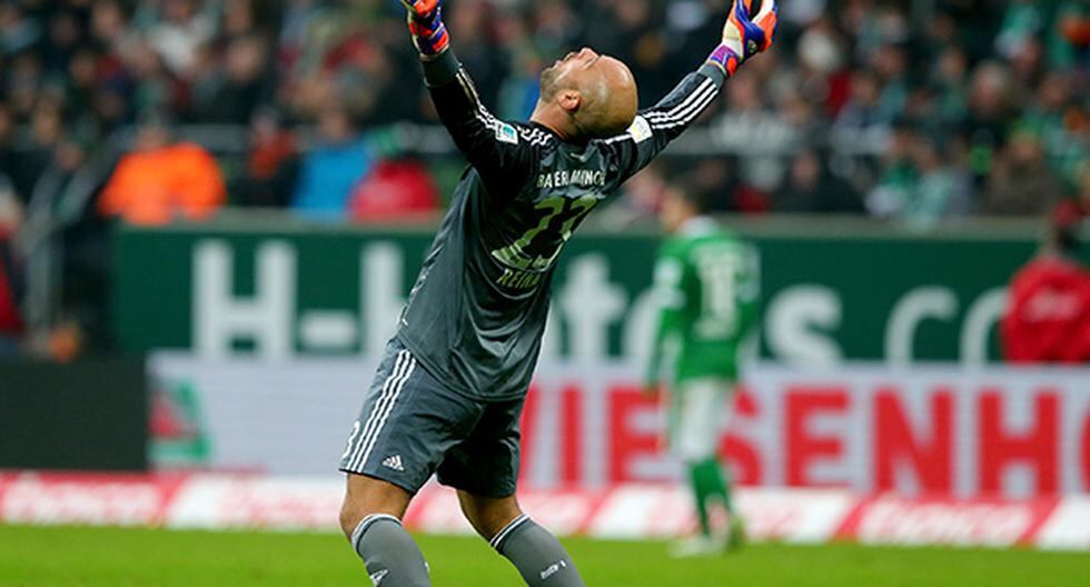 Pepe Reina llegó al Bayer Munich este año. (Foto: Getty Images)