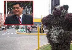 Alcalde de Surco sobre estatua en forma de osito: "No fue hecha pensando en Mariella Zanetti"