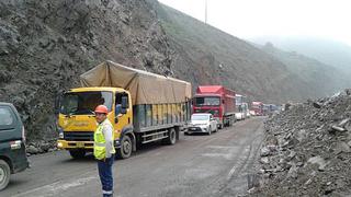 Carretera Central fue reabierta al tránsito en Huarochirí