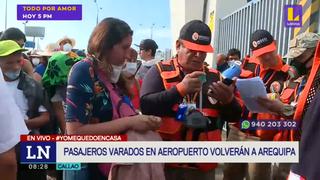Callao: trasladarán a Arequipa a segundo grupo de personas varadas en aeropuerto Jorge Chávez | VIDEO