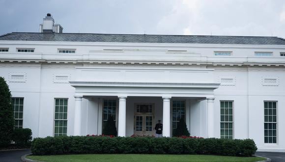 Una vista del ala oeste de la Casa Blanca en Washington, DC, el 5 de julio de 2023. (Foto de Brendan Smialowski / AFP)