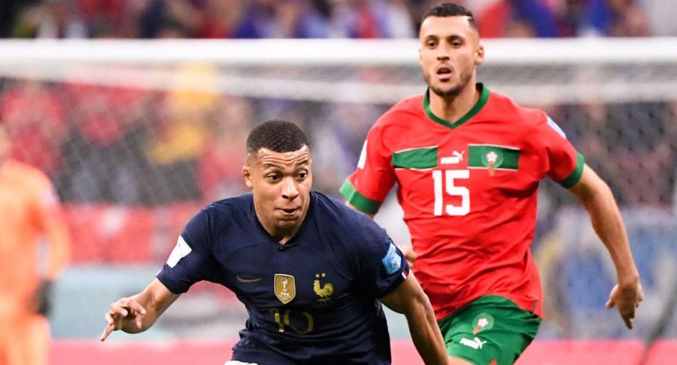 Francia derrotó 2-0 a Marruecos en el estadio Al Bayt con goles de Theo Hernández y Randal Kolo Muani. (Foto: FIFA)