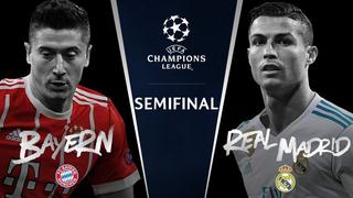 Real Madrid vs. Bayern Múnich: fechas y horarios de la semifinal de Champions League