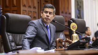 Congresistas presentan moción para censurar a Luis Galarreta