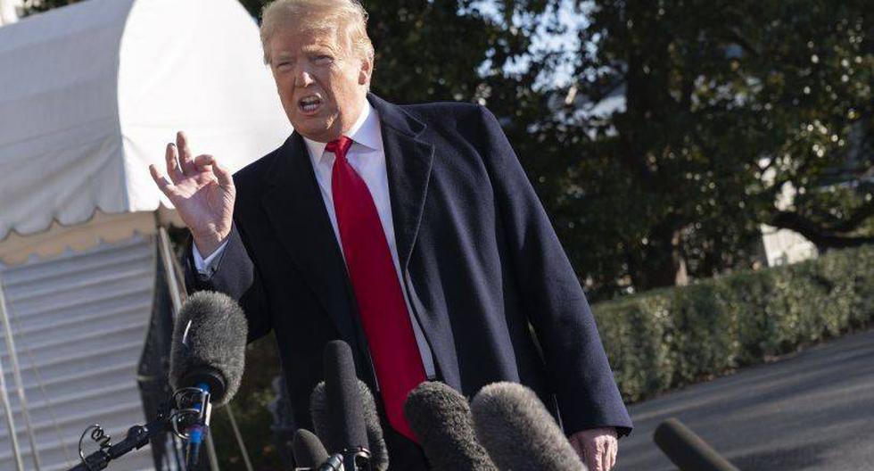 Trump indicó que los medios de su país "mentirán y degradarán" su figura. (Foto: EFE).