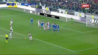 Juventus vs. Brescia: Paulo Dybala anotó el 1-0 con un tiro libre que dejó parado al arquero | VIDEO